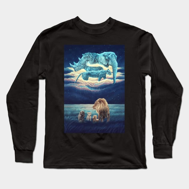 The Great Kings of Our Past Long Sleeve T-Shirt by cmloweart